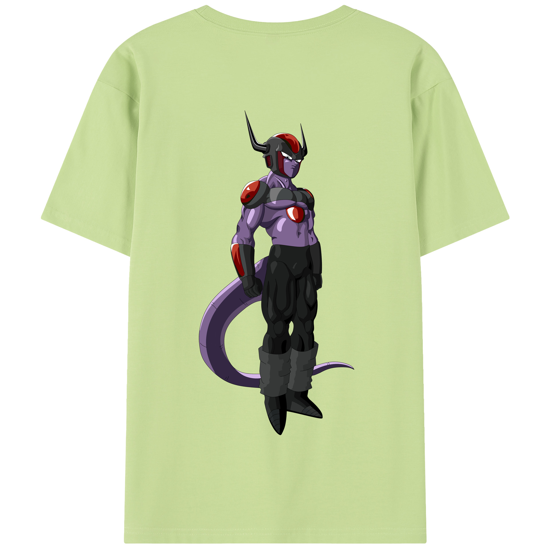 （画像用） ドラゴンボール フリーザ DRAGON BALL Frieza 綿100％半袖Tシャツ（背面プリント）